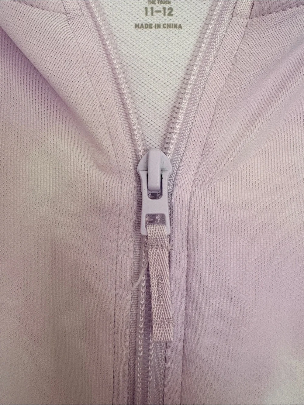 Uniqlo Kids Pastel Lavender Tie-Dye Zip Hoodie